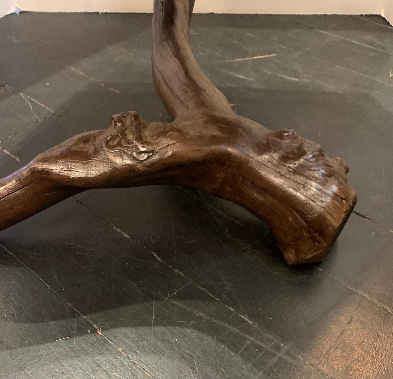 Root Wood Organically Shaped Cocktail Table, France, 1970s In Good Condition For Sale In New York, NY