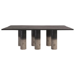 Roots Contemporary Dining Table in Wood by Artefatto Design Studio