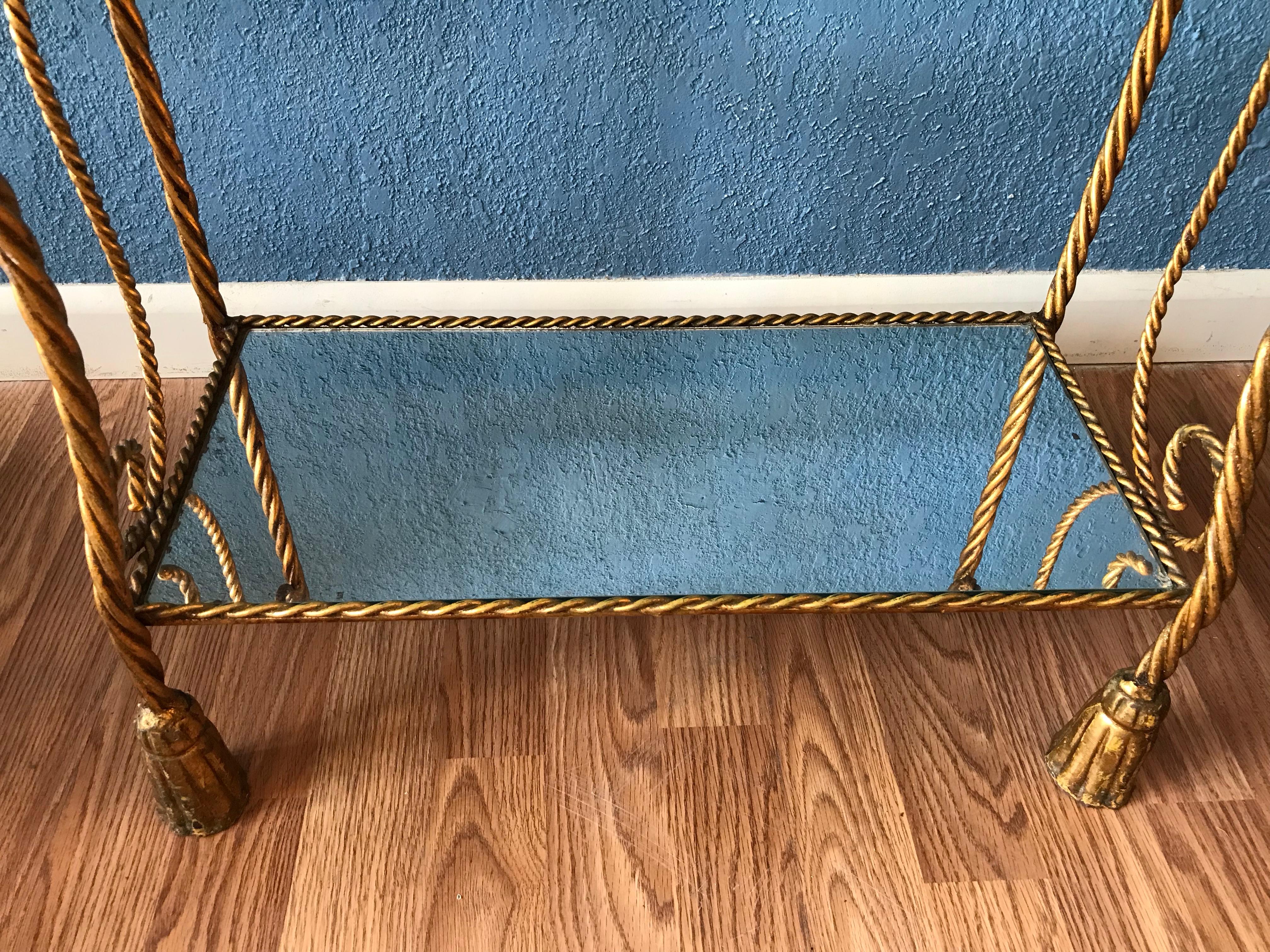 Rope and Tassel Bookcase / Etagere 4