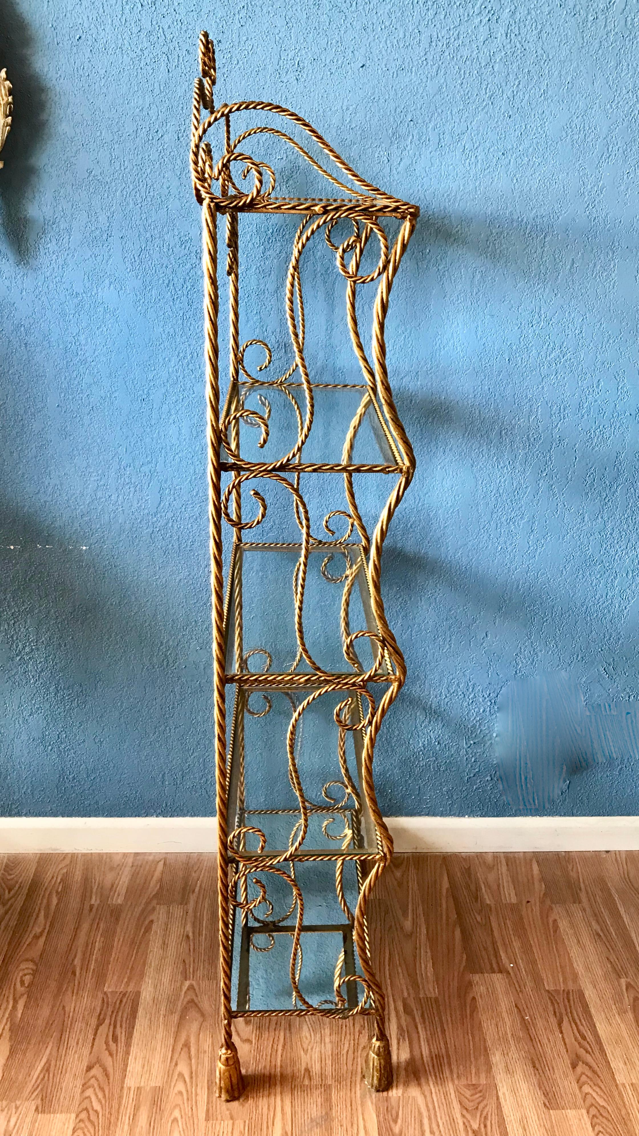 Rope and Tassel Bookcase / Etagere 2