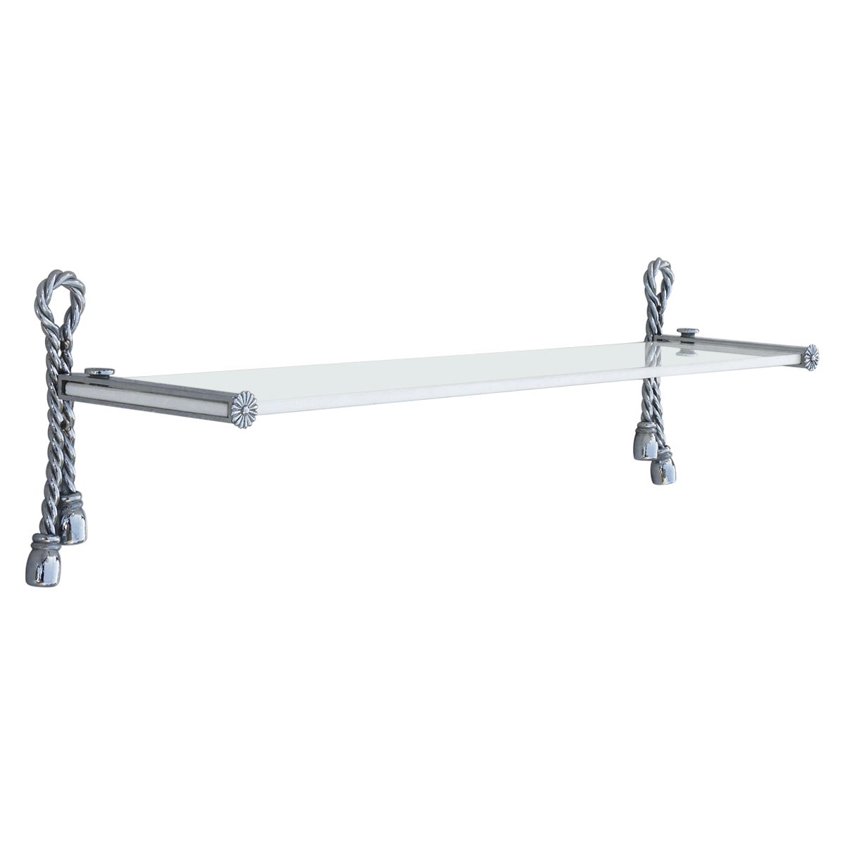 Rope and Tassel Vanity Shelf, Maison Bagues, C1970s France FREE SHIPPING