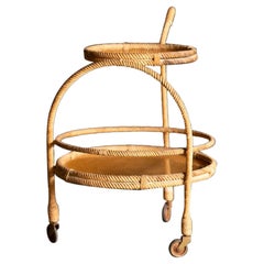 Rope Bar Cart, France, 1960s