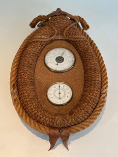 Rope Barometer. French Work by Adrien Audoux & Frida Minet, circa 1950