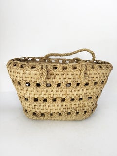 Rope basket, Saint-Tropez, France, 1970