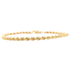 Rope Bracelet in 18k Yellow Gold