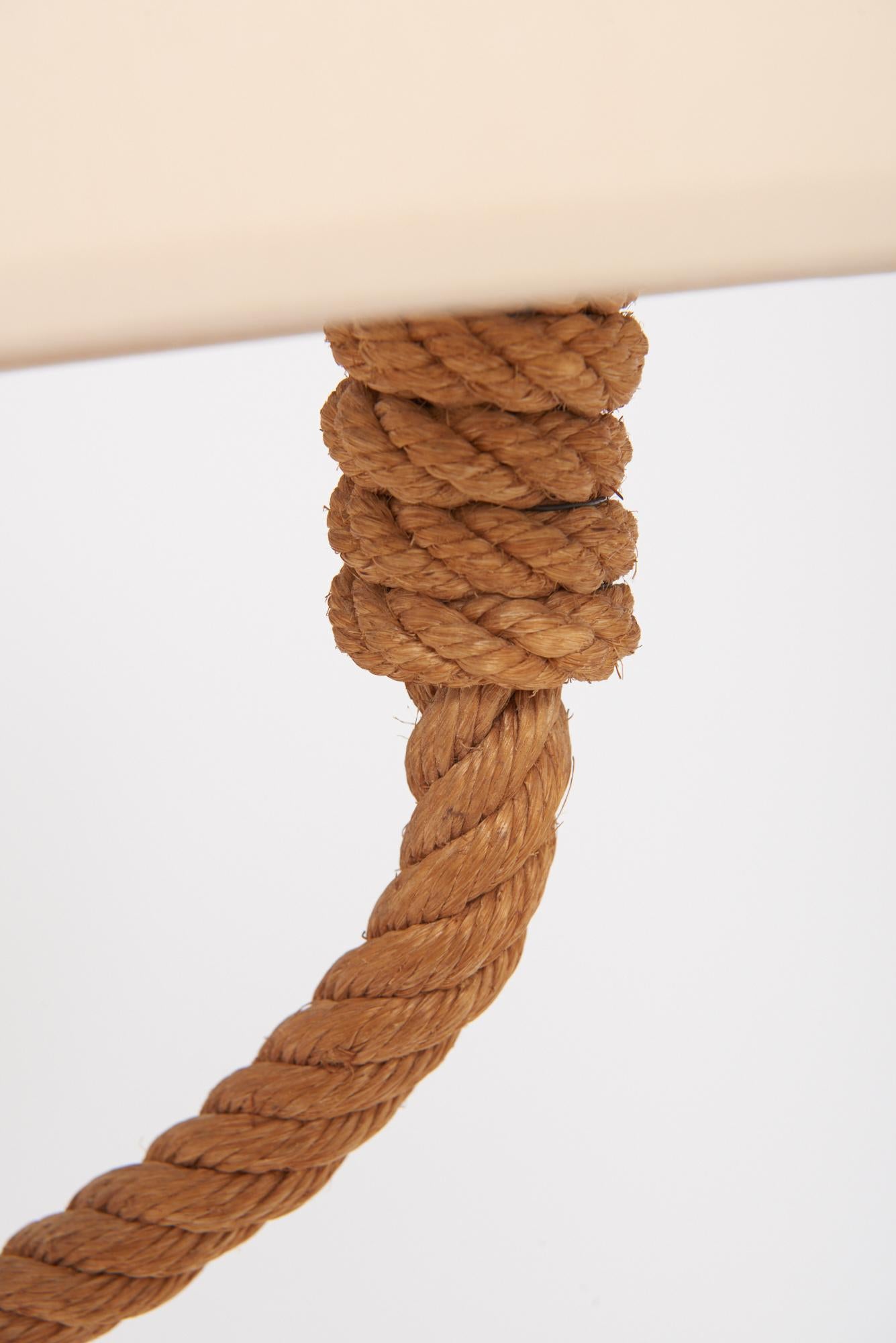 Rope Ceiling Light by Audoux-Minet 2