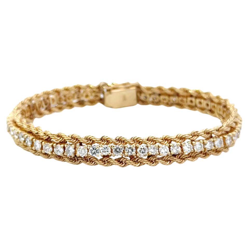 H. Stern 5 Chain Yellow Gold Bracelet at 1stDibs