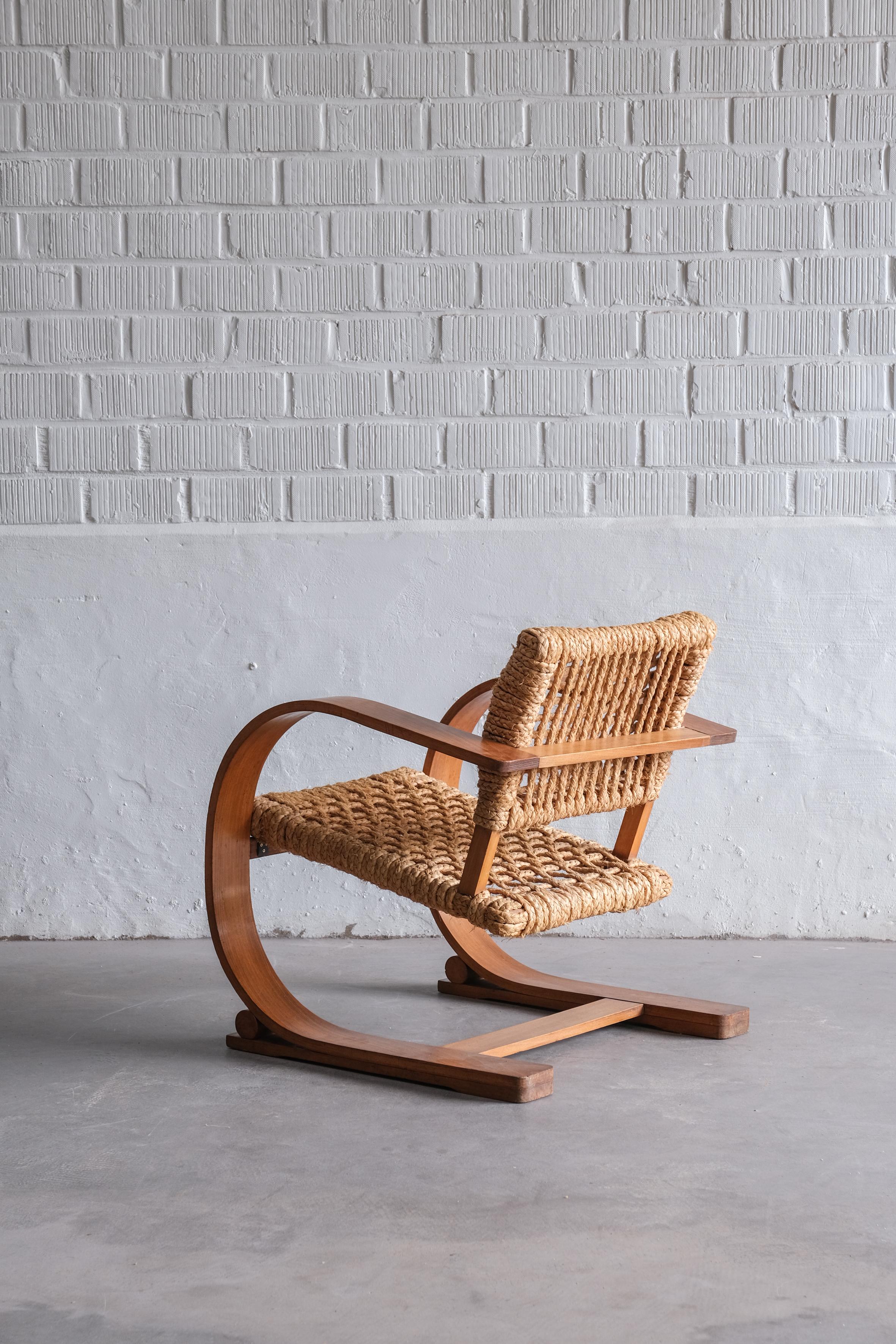 audoux minet rope chairs