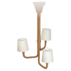 Lustre en corde d'Audoux-Minet