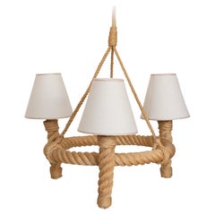 Rope Chandelier by Audoux-Minet