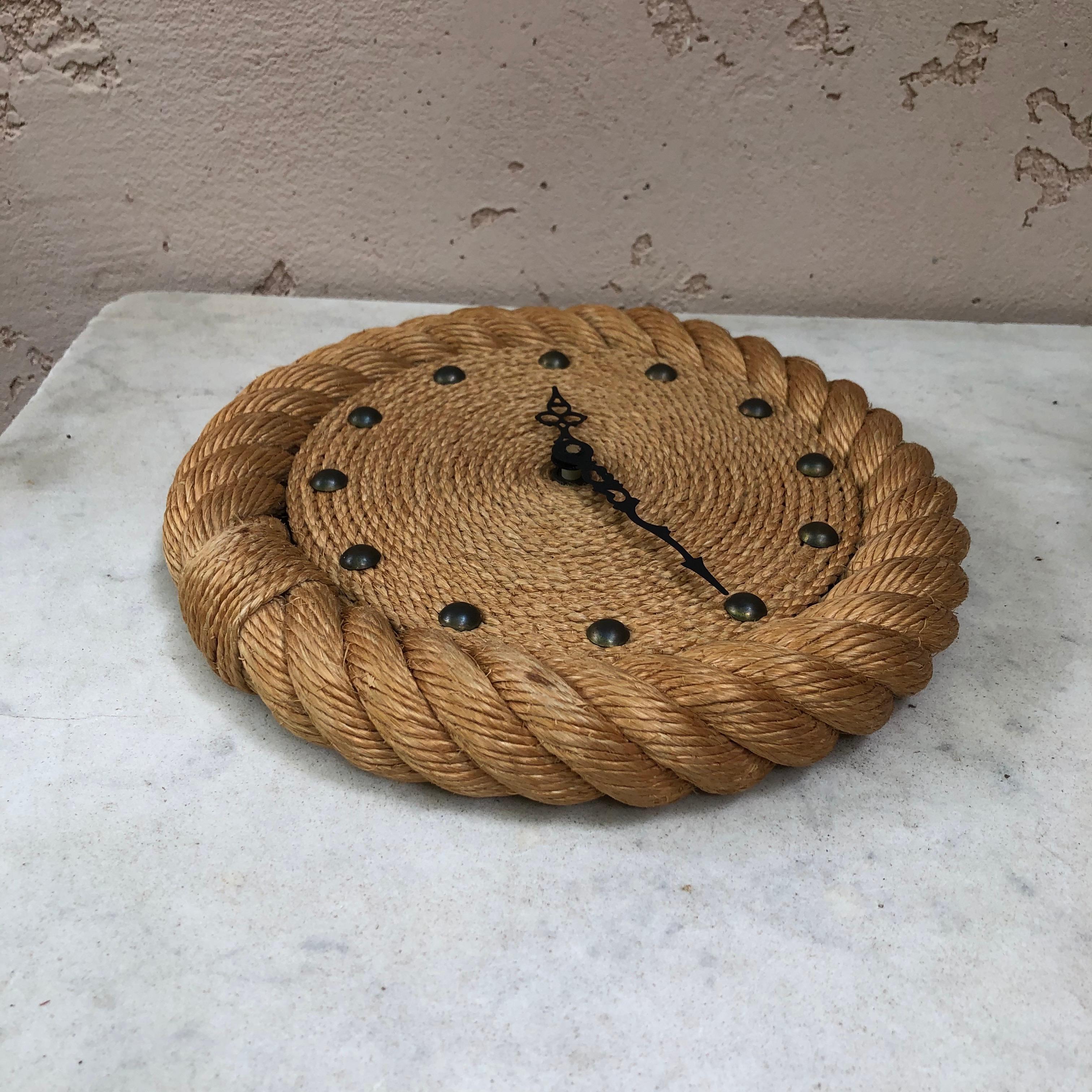 clock on a rope