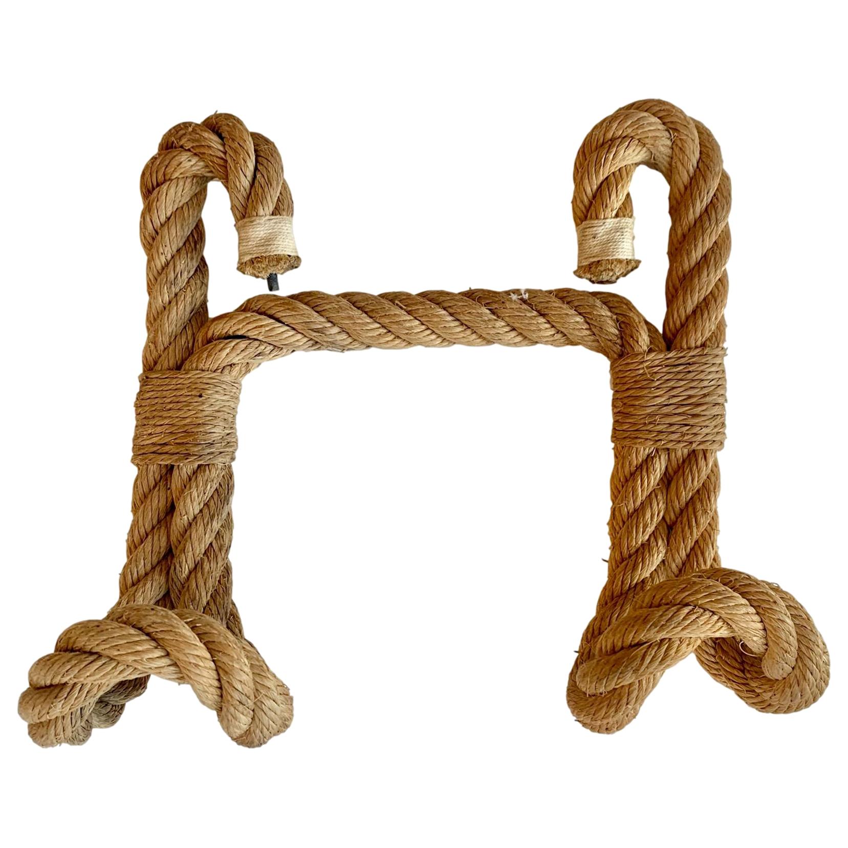 Rope Coat Rack by Audoux and Minet