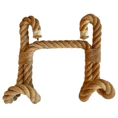 Rope Coat Rack by Audoux and Minet