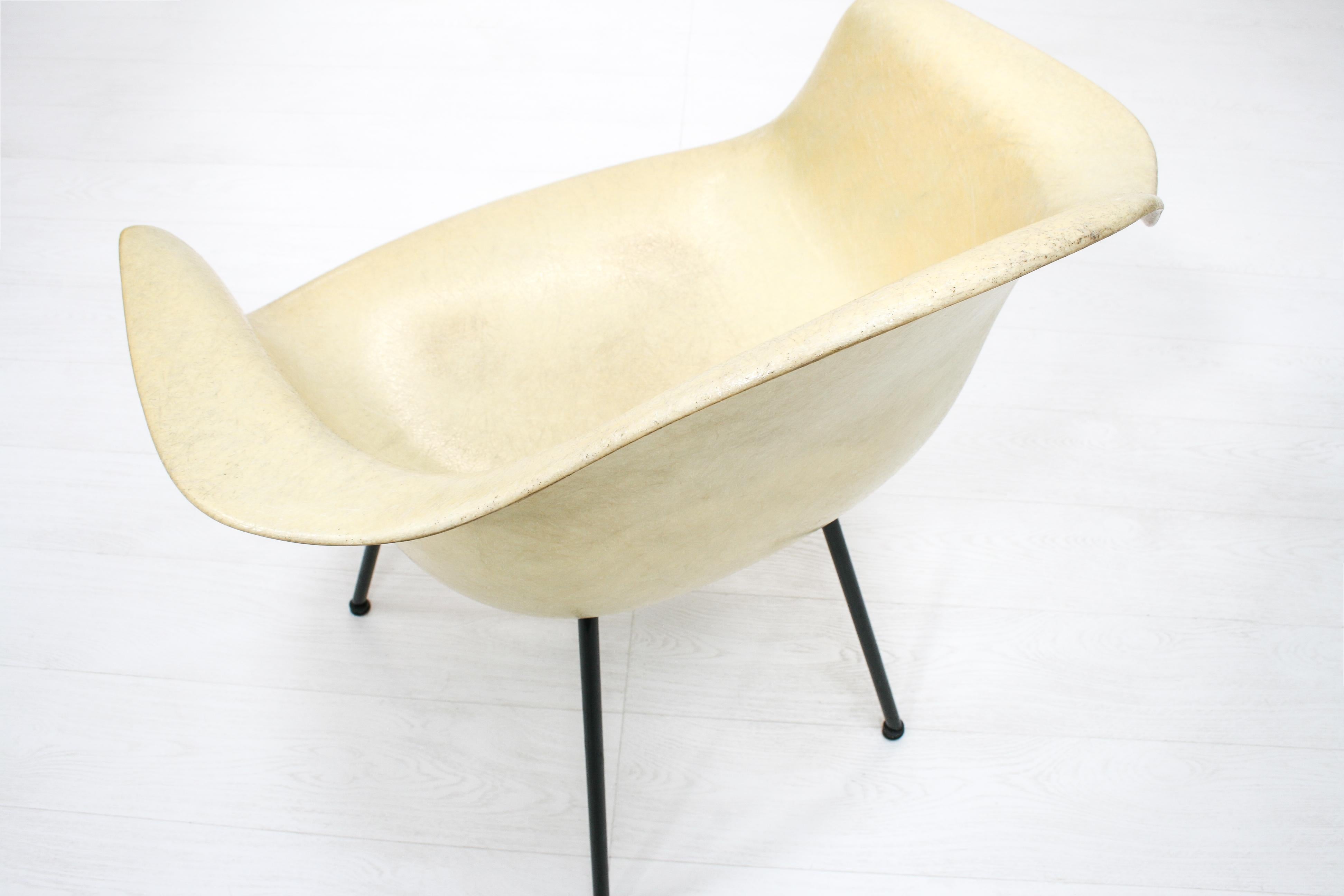 Rope Edge DAX Chair by Charles & Ray Eames for Zenith Plastics, 1950s In Good Condition In Izegem, VWV