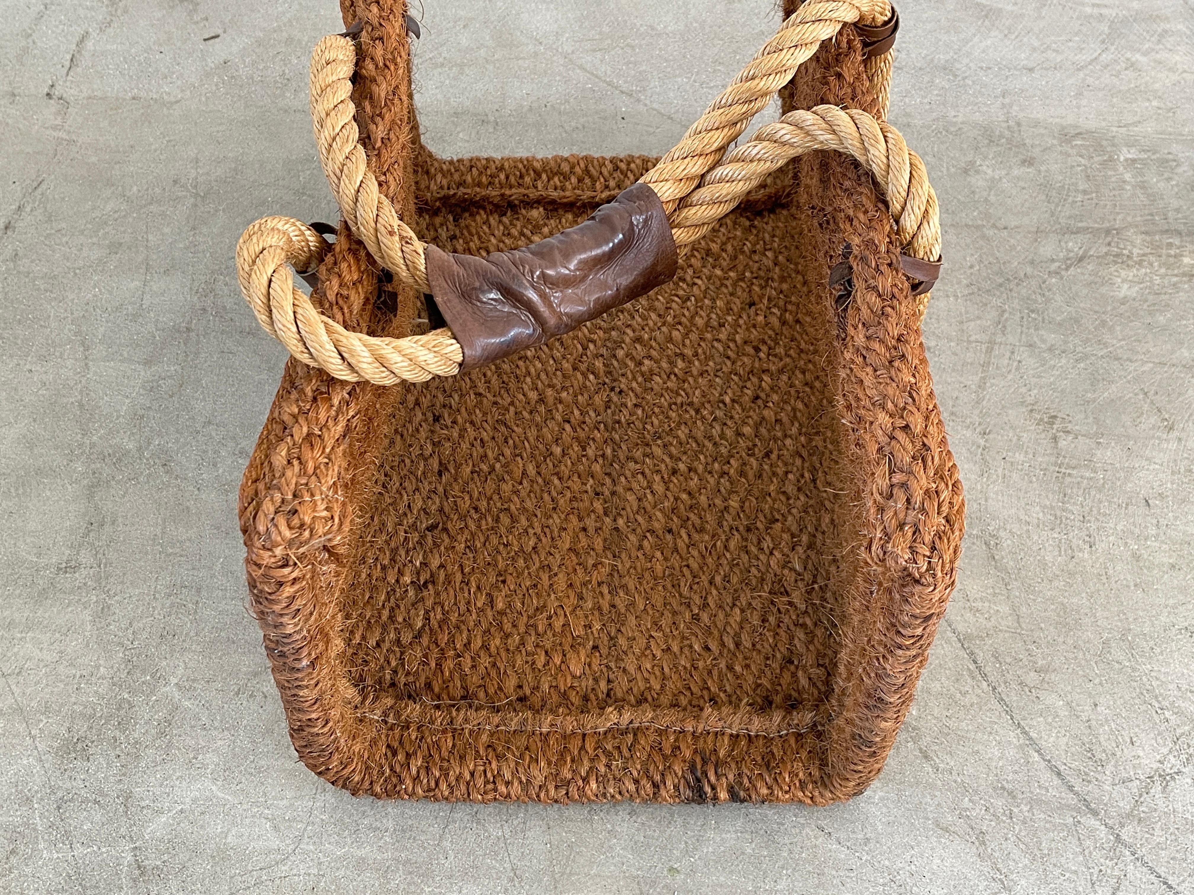 Rope Floor Basket 1