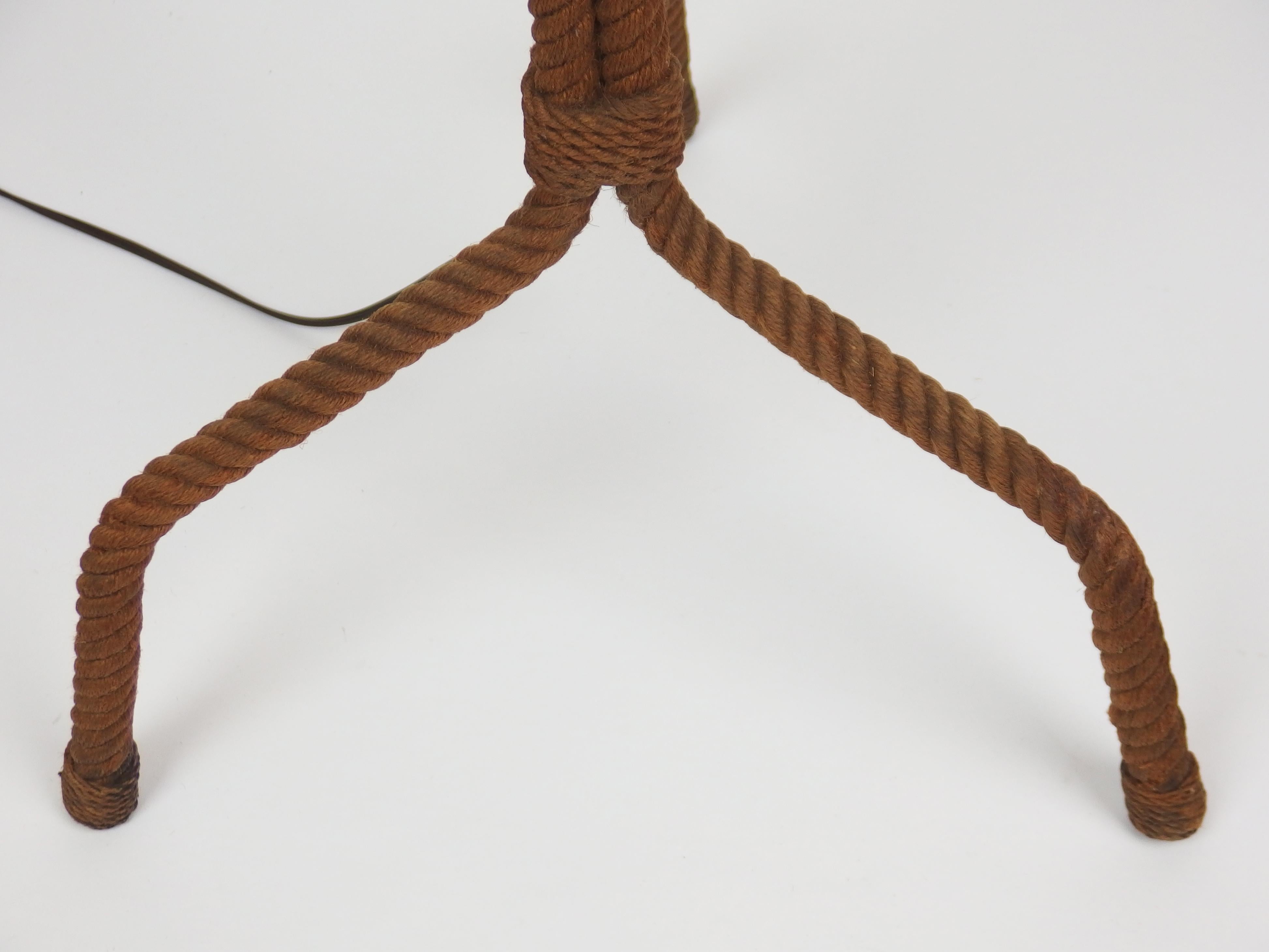 Rope Floor Lamp by Audoux Minet 3