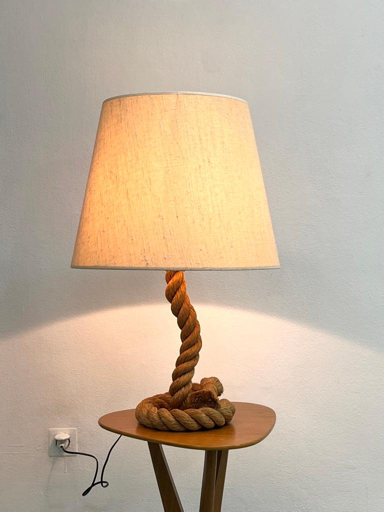 Rope Lamp by Audoux Minnet, 1960's For Sale 4