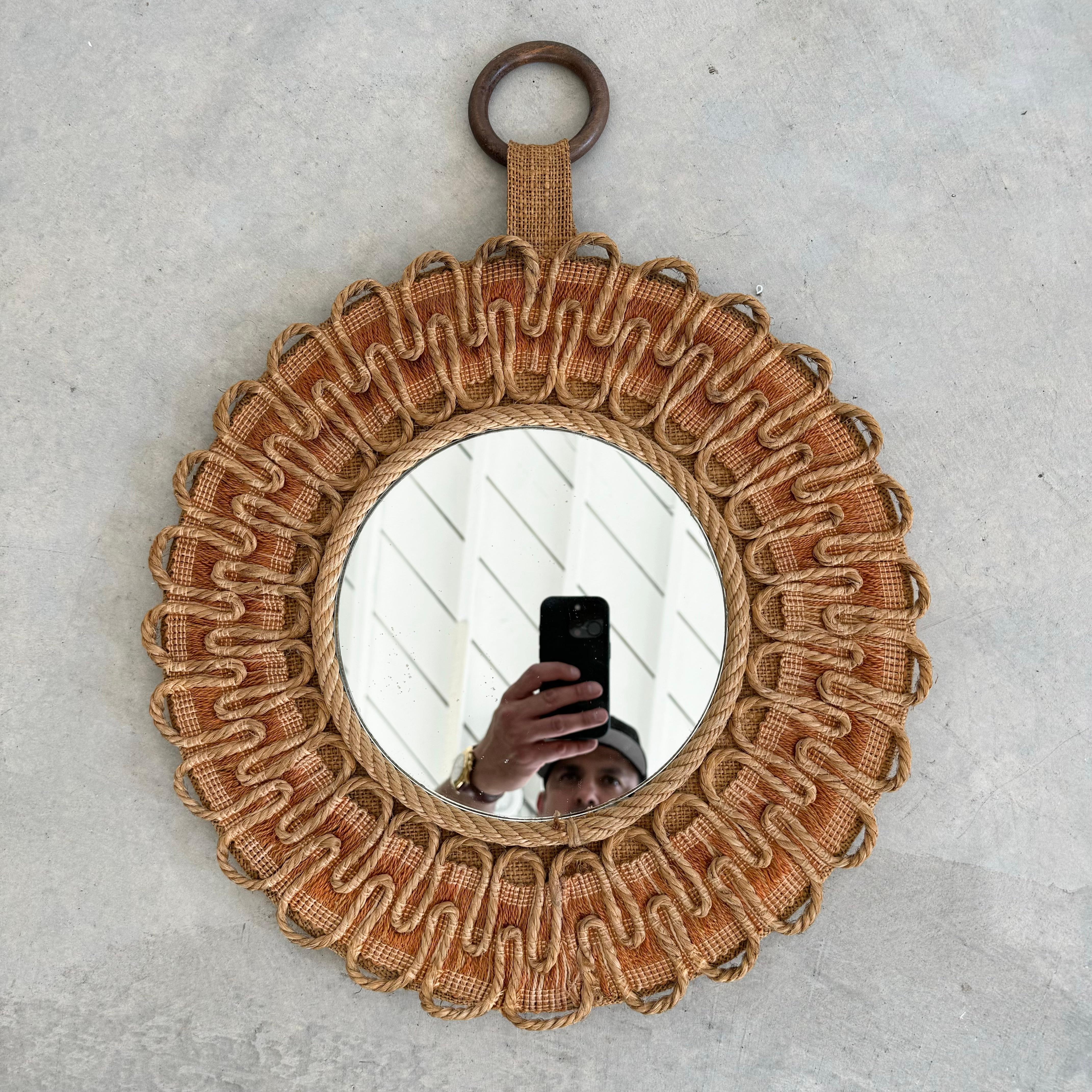 Rope Mirror, 1950s France For Sale 3