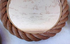 Rope Mirror Audoux Minet, circa 1960