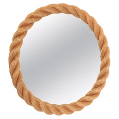 Miroir en corde par Audoux Minet