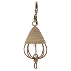 Rope Pendant by Audoux and Minet, France, c. 1960