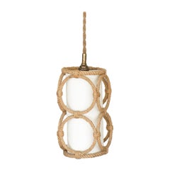 Rope Pendant Light by Audoux-Minet