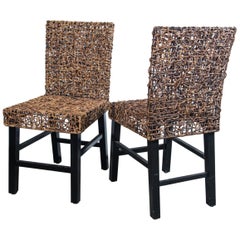 Antique Rope Side Chairs