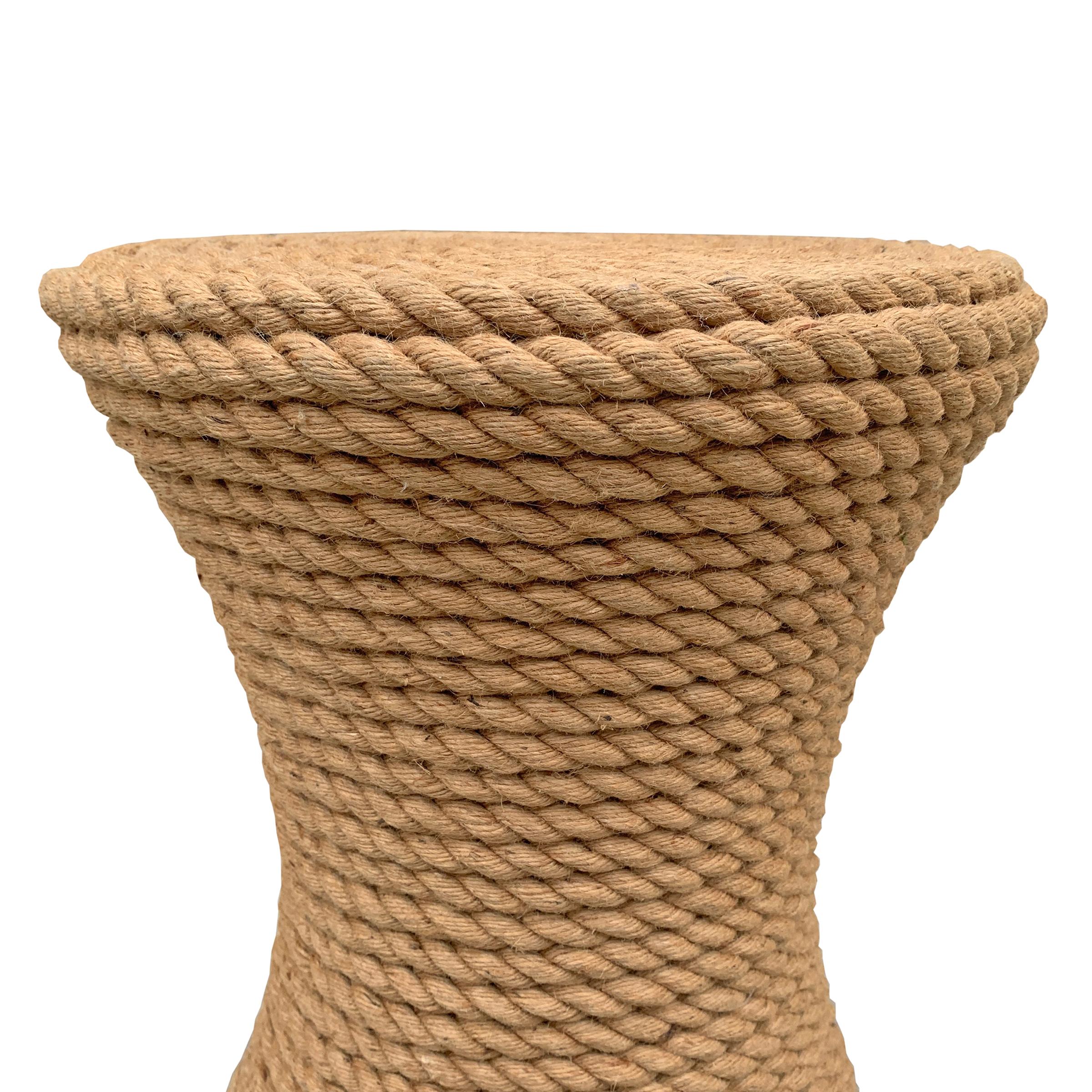 20th Century Rope Side Table