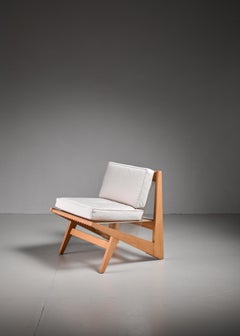 Fauteuil de salon en corde, États-Unis, années 1950