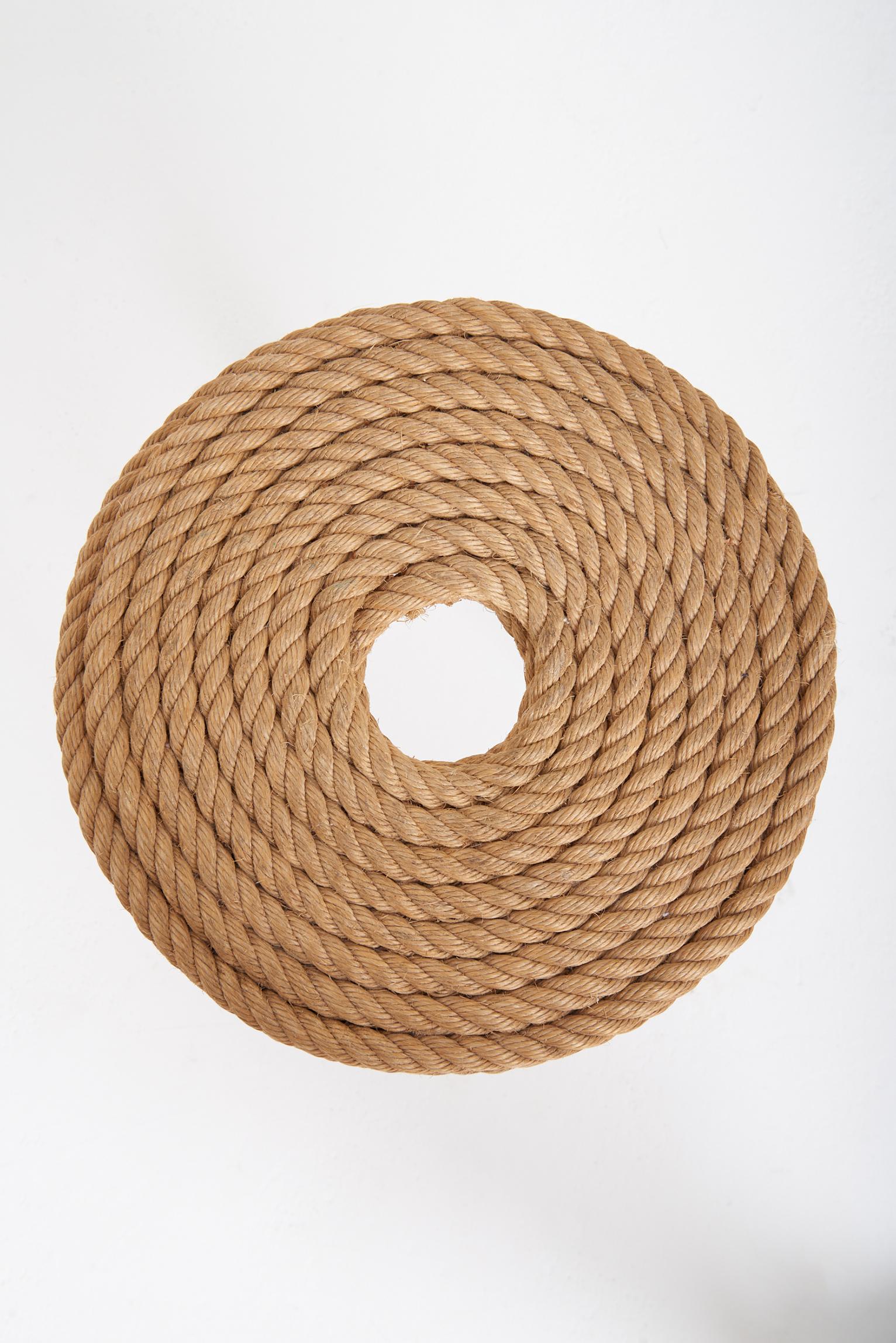 French Rope Stool by Audoux-Minet