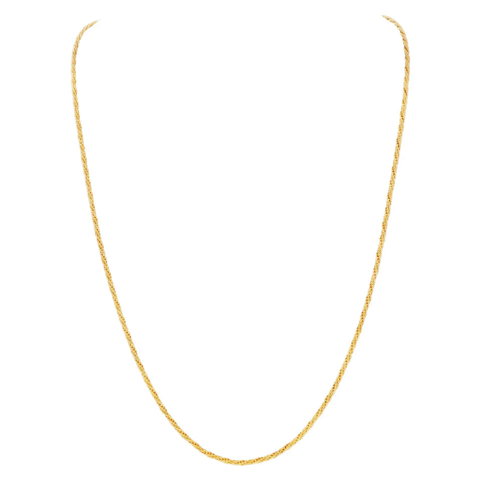 Rope chain 18k gold Clearance