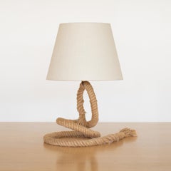 Lampe de table en corde d'Audoux-Minet