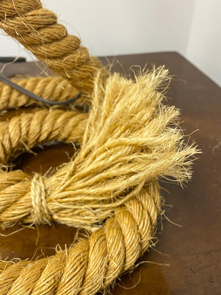 Rope Table Lamp For Sale at 1stDibs