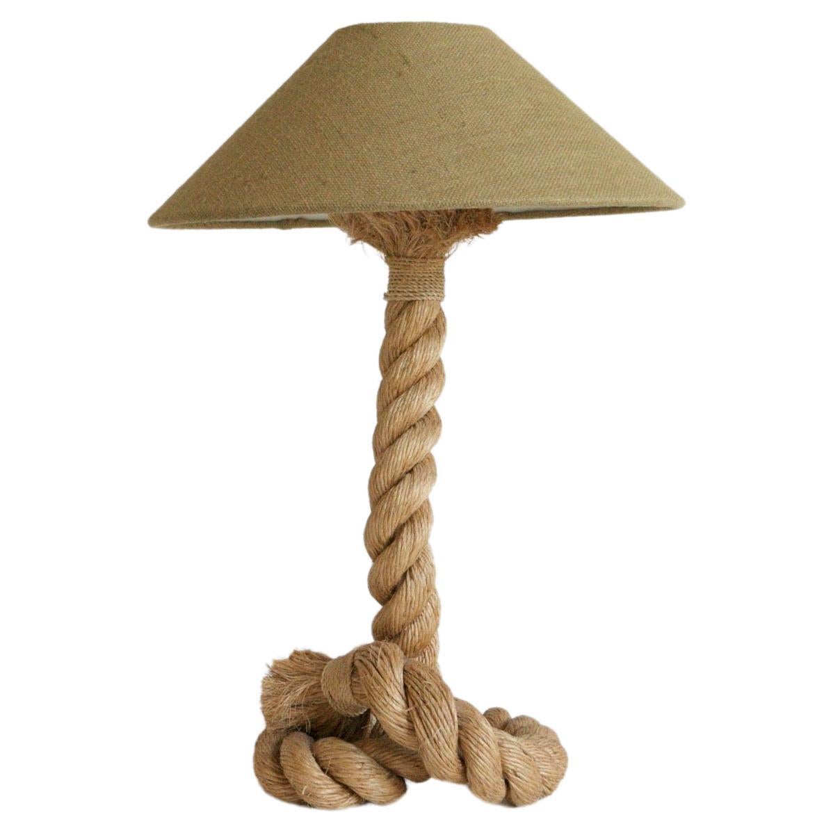 Rope Table Lamp For Sale