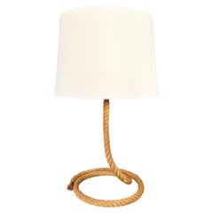 Rope Table Lamp in the Style of Audoux Minet