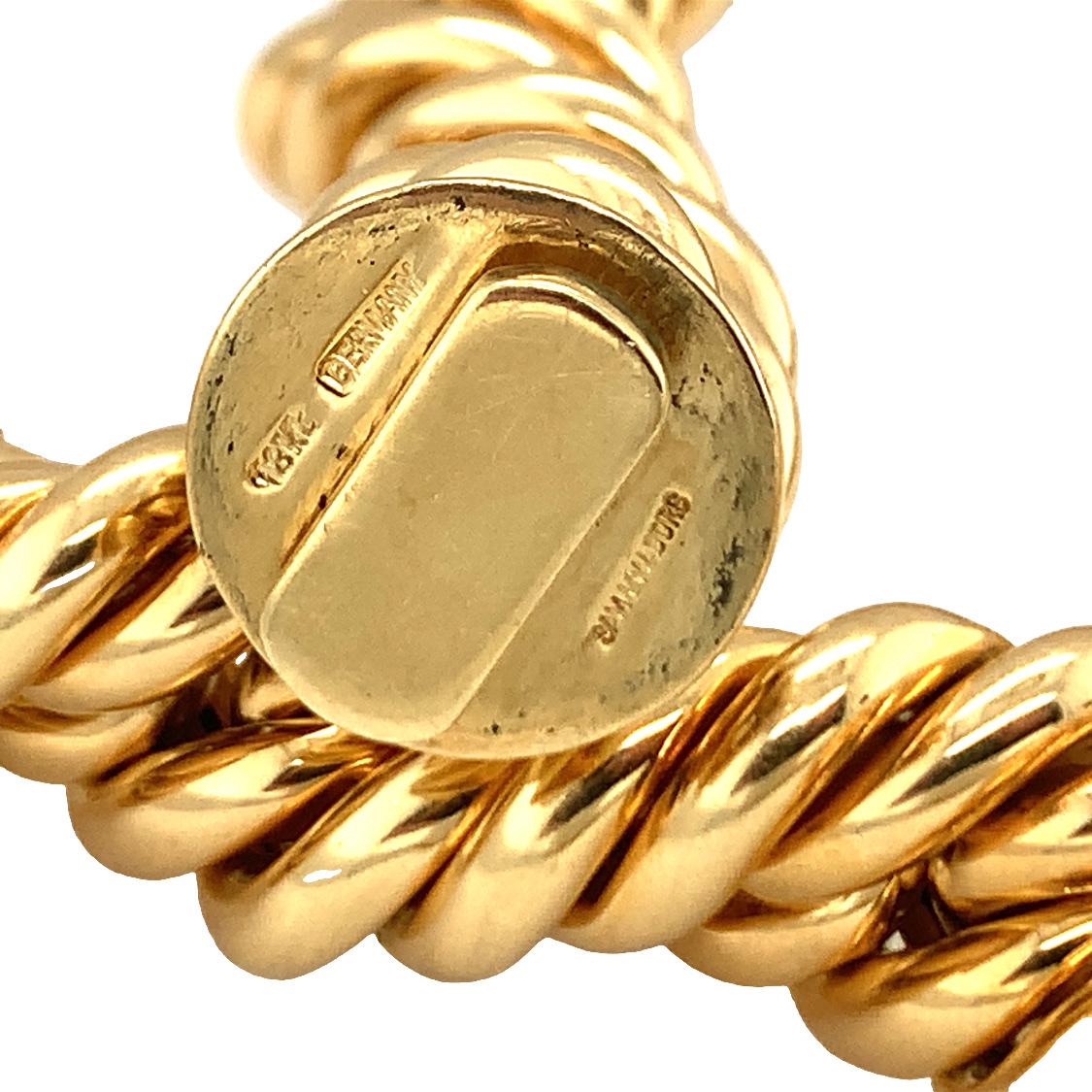 Rope Twist Halskette aus 18K Gelbgold im Zustand „Gut“ im Angebot in Beverly Hills, CA