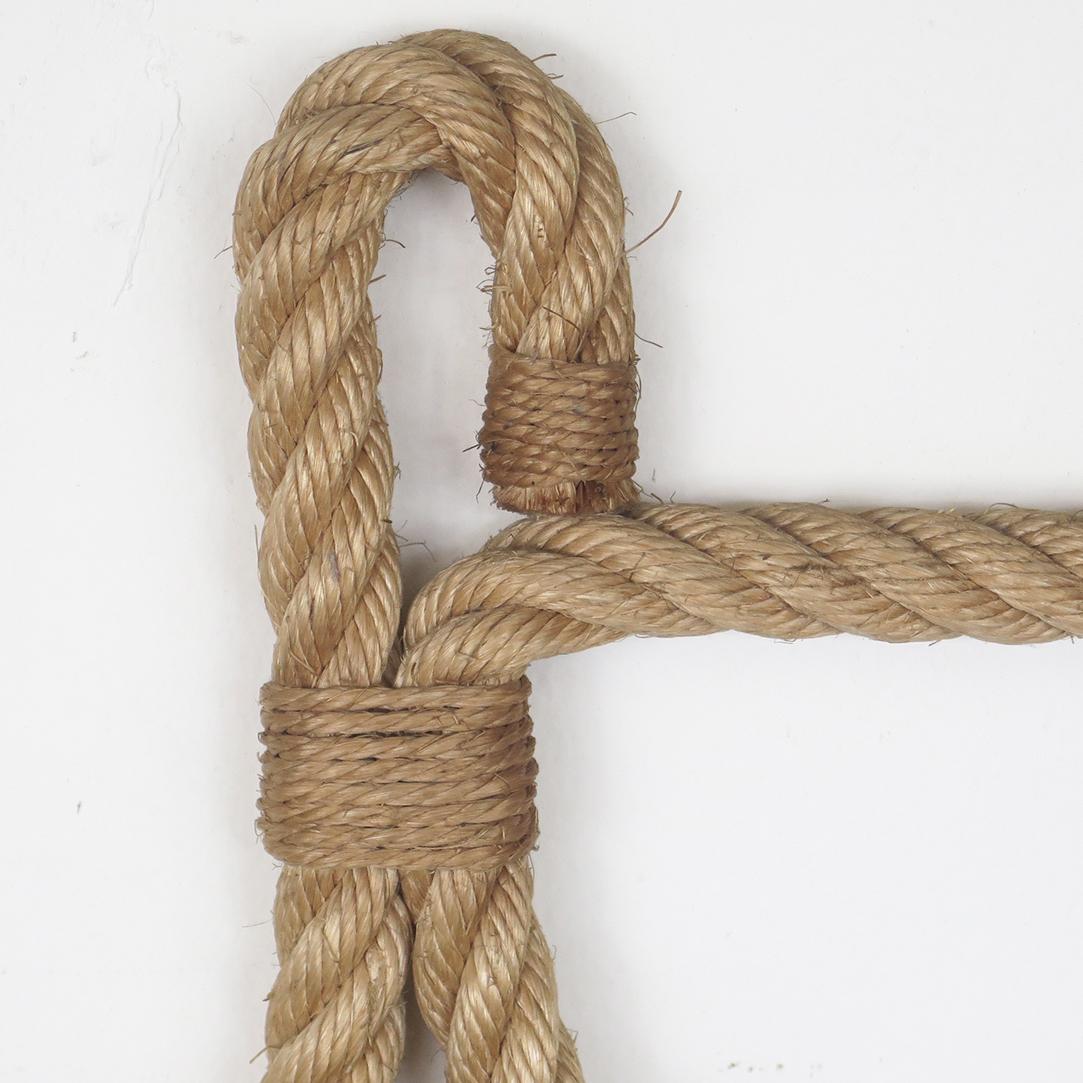 Rope Wall Hook by Audoux and Minet In Good Condition In Los Angeles, CA