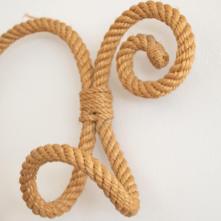 Rope Wall Hook by Audoux and at 1stDibs