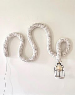 Rope Wall Lamp by Meg Morrison