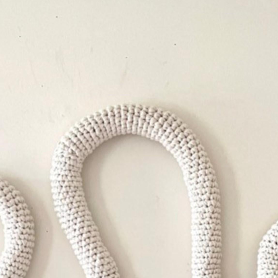 American Ropes No. 7 Wall Sculpture by Meg Morrison For Sale