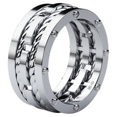 Used ROPES Platinum Ring