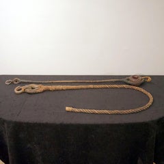 Ropes and Tackle for 19th Century Waling Vessel