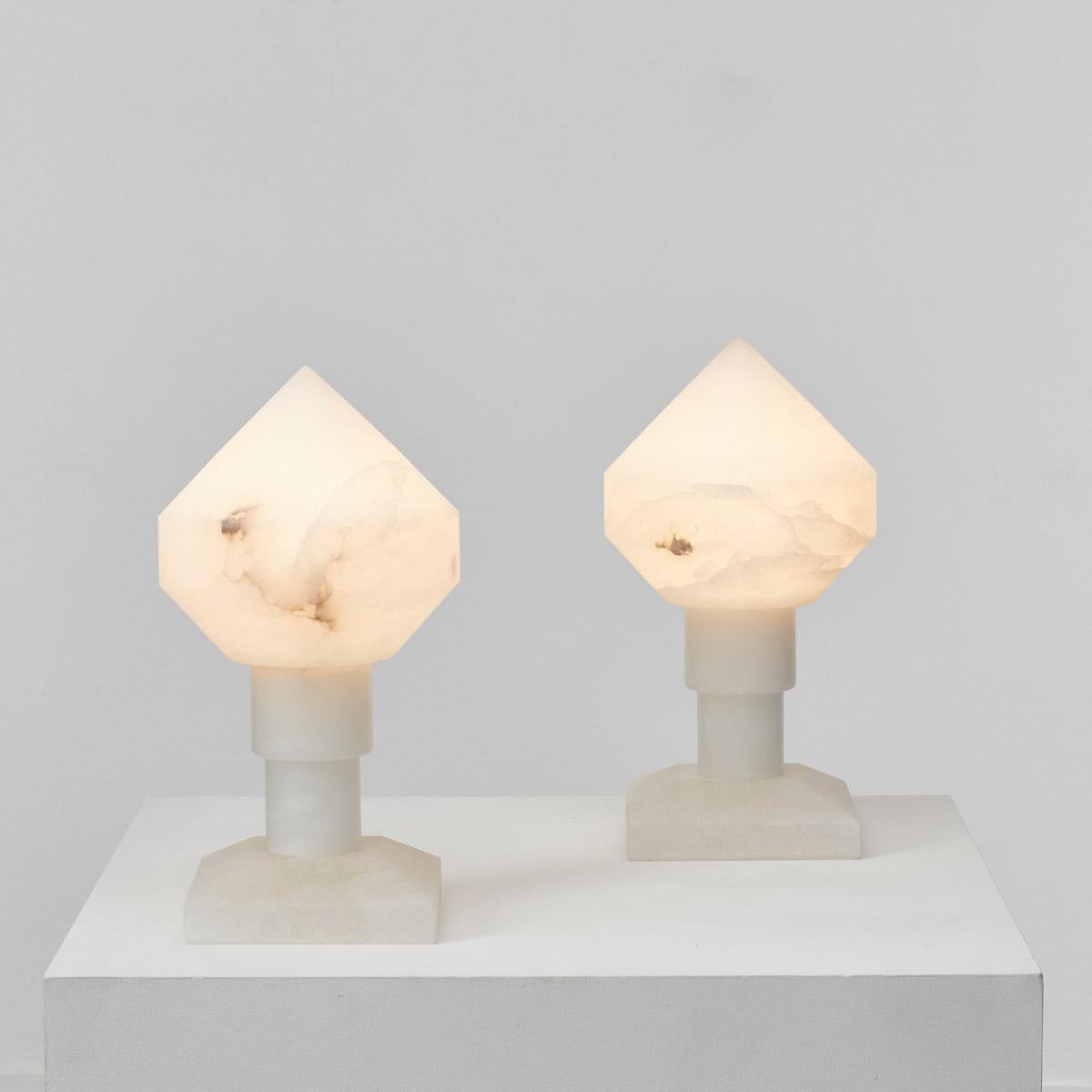 Late 20th Century Roqueta & Jové Zeleste lamps for Snark Editions, 1975