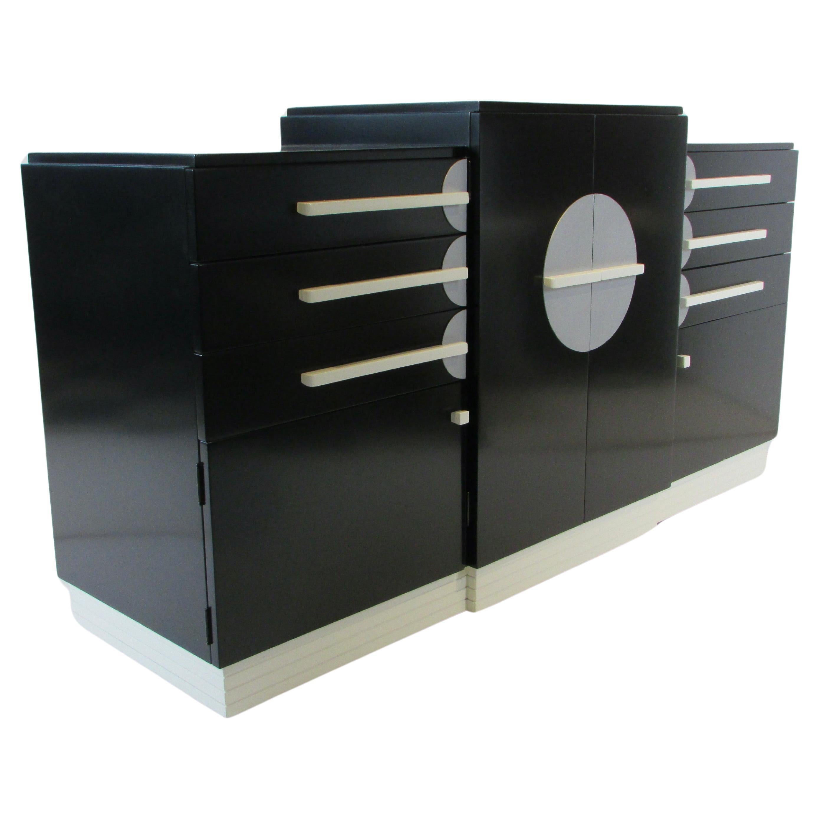 Credenza o credenza Rorimer Brooks Cleveland Art Deco Moderne