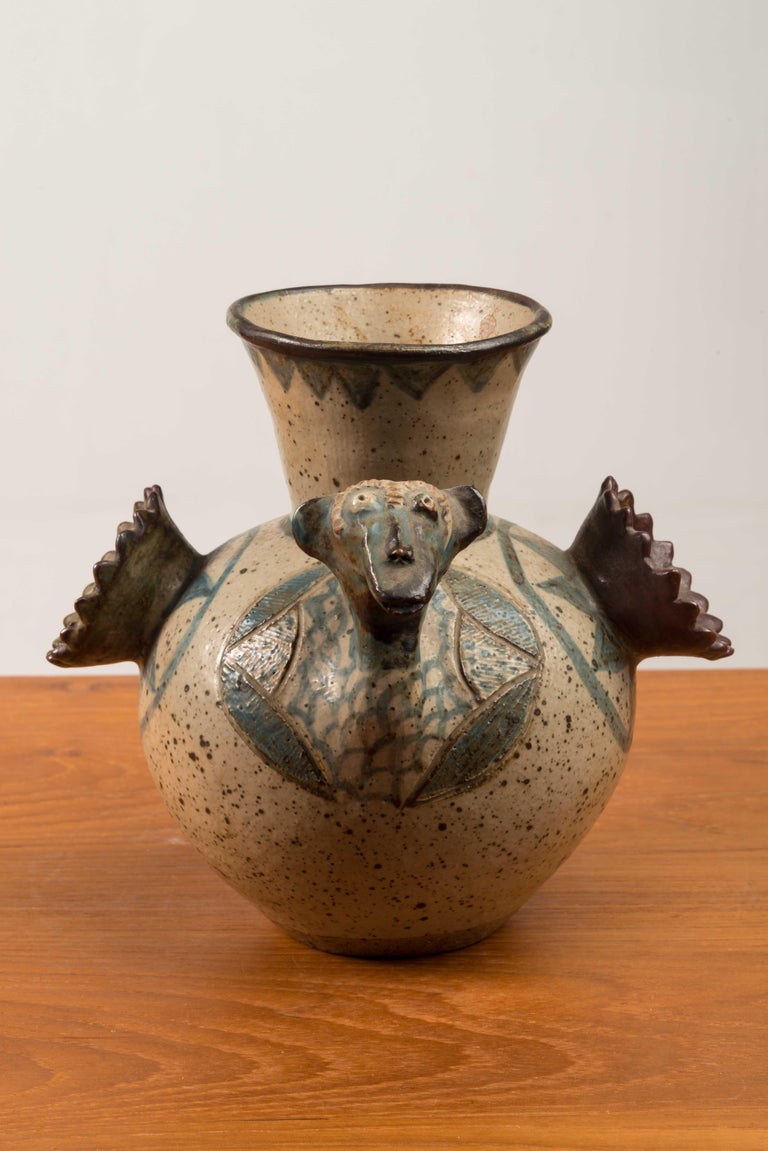 Rorke's Drift Ceramic Vase by Eurial Damane For Sale at 1stDibs