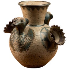 Rorke's Drift Ceramic Vase by Eurial Damane