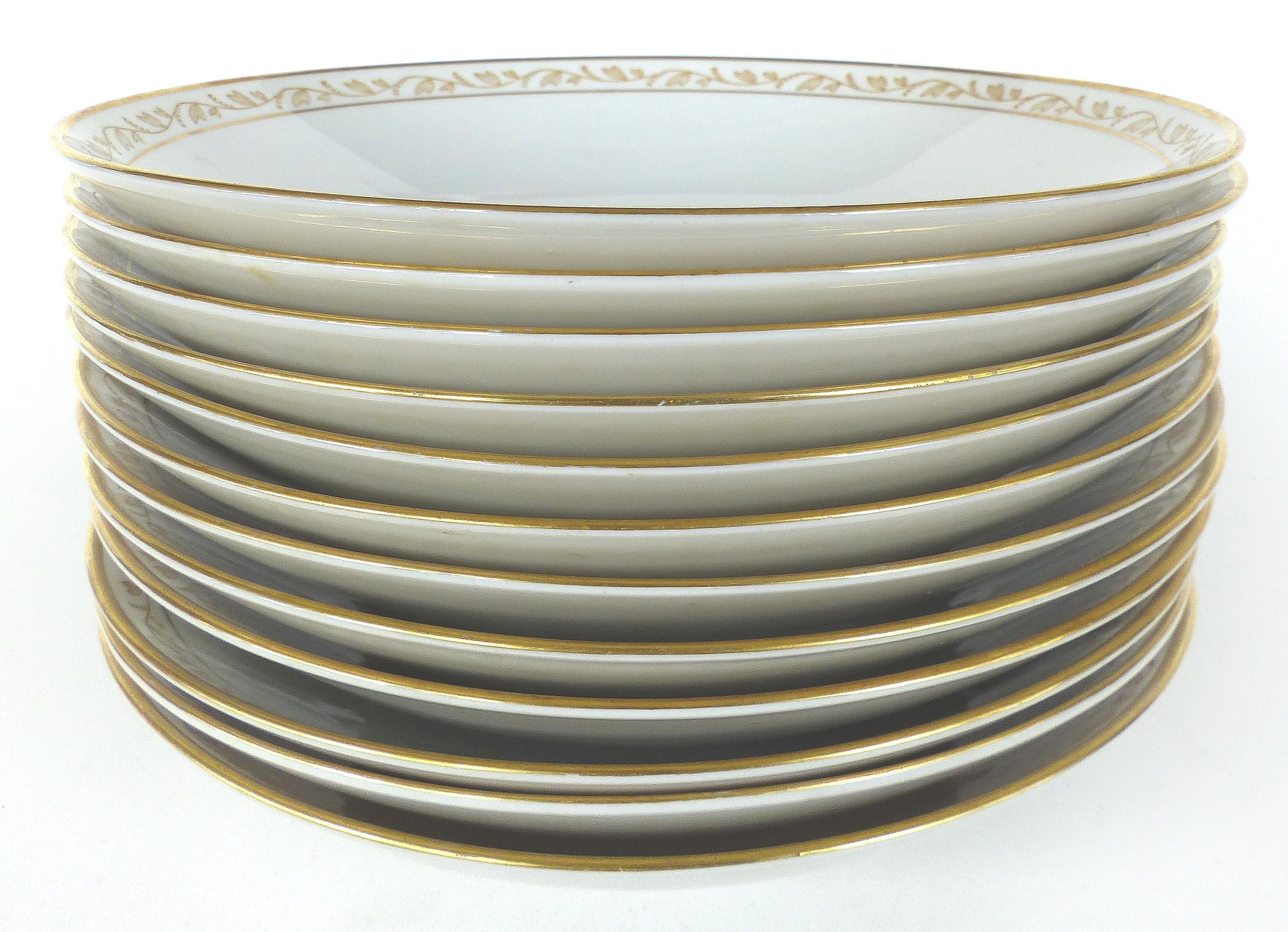 Swedish Rorstand Sweden Porcelain China Bowls, Set of Twelve