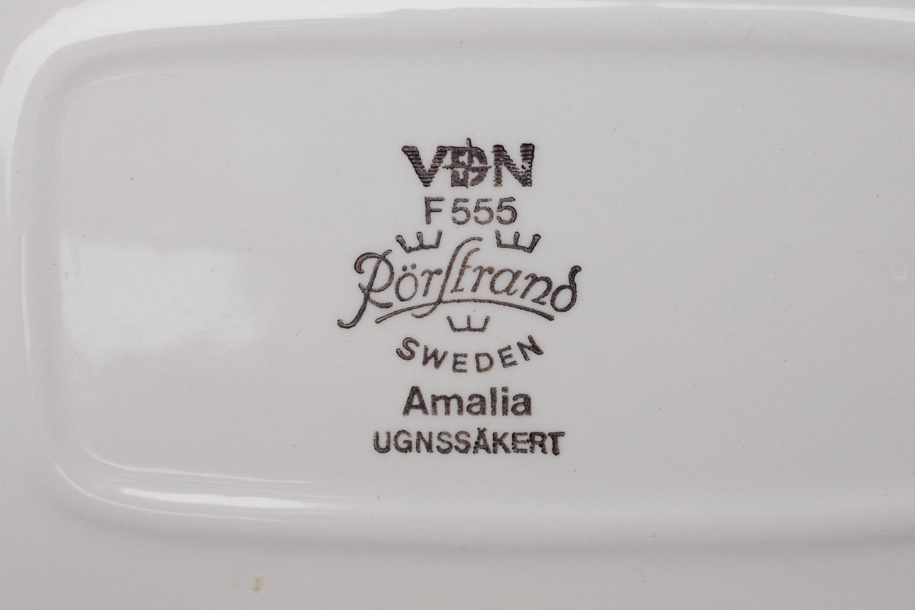 Rörstrand - Amalia - Serving Plate In Good Condition For Sale In MAASTRICHT, LI