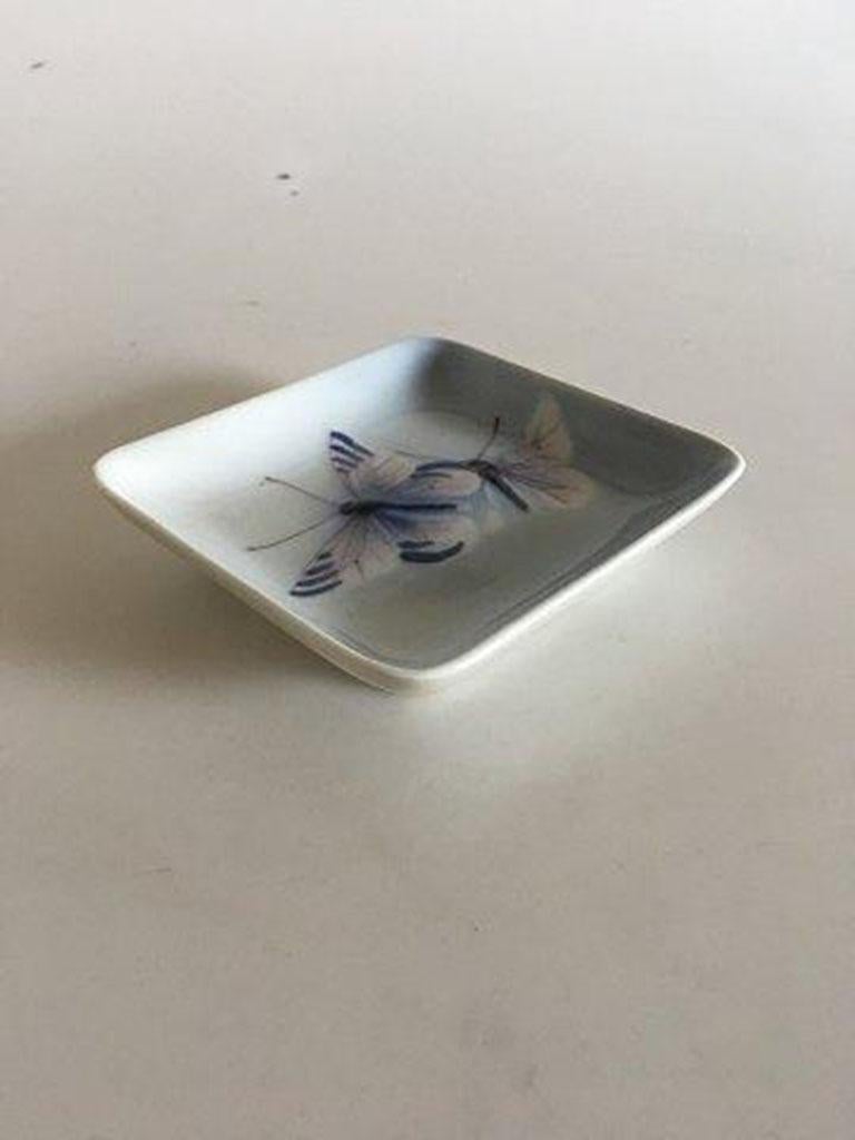 Rorstrand Art Nouveau Dish with Butterflies. 
 
Measures 10,4cm and is in good condition.