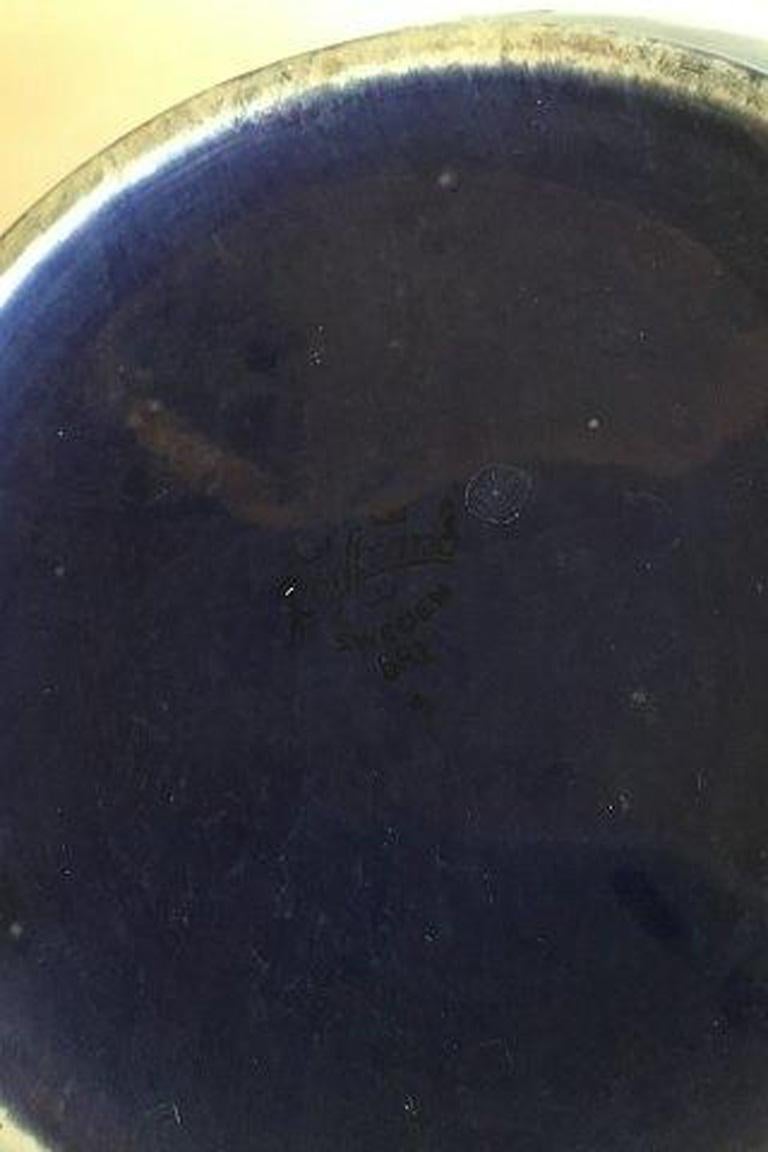 Rorstrand Blå Eld / Ciotola da portata blu con manico In condizioni buone in vendita a Copenhagen, DK